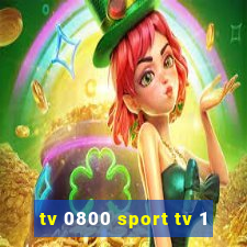 tv 0800 sport tv 1